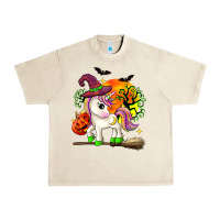 Sandshell halloween unicorn Urban Heavy Tee - Zillion Design Studio