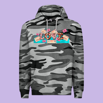 Love And Love Letters Premium Hoodie Designed By Adodesignshop