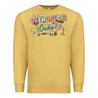 Antique Gold orthopedic crew Premium Sweatshirt - MaliasSmallBusiness