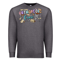 Charcoal Heather orthopedic crew Premium Sweatshirt - MaliasSmallBusiness