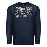 Navy orthopedic crew Premium Sweatshirt - MaliasSmallBusiness