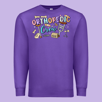 Orthopedic Crew Premium Sweatshirt Designed By Maliassmallbusiness
