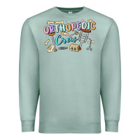 Seafoam orthopedic crew Premium Sweatshirt - MaliasSmallBusiness