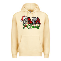 Pina Colada Papa Claus with christmas lights and mistletoe Premium Hoodie - NancyCooperArtShop
