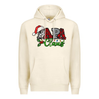 Tofu Papa Claus with christmas lights and mistletoe Premium Hoodie - NancyCooperArtShop