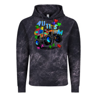 Cloud Black monster truck autism Vintage Hoodie - Zillion Design Studio