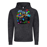 Vintage Black monster truck autism Vintage Hoodie - Zillion Design Studio