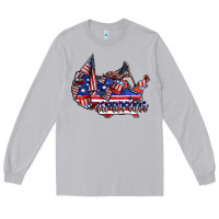 Moon Dust america Long Sleeve Tee - CowhideDigitalArt