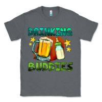 Drinking Buddies With Baby Bottle And Beer Classic Tee | Teevron