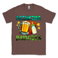 Chestnut drinking buddies with baby bottle and beer Classic Tee - HRA Design Shop