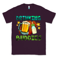 Plum drinking buddies with baby bottle and beer Classic Tee - HRA Design Shop