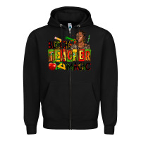 Black black teacher  magic Zipper Hoodie - AdoDesignShop