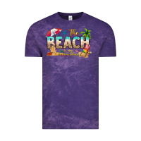 The Beach Is My Happy Place Vintage Tee | Teevron