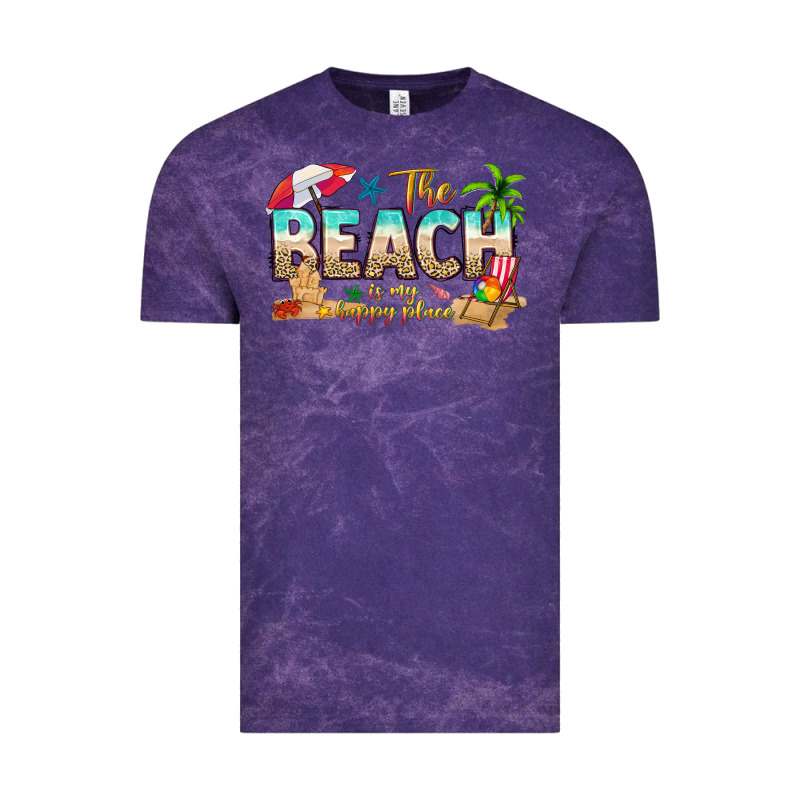 The Beach Is My Happy Place Vintage Tee by texasbilliewilder | Teevron