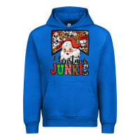 Cobalt Christmas junkie Santa Claus Urban Hoodie - Jasminsmagicworld