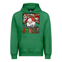 Emerald Christmas junkie Santa Claus Urban Hoodie - Jasminsmagicworld