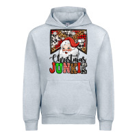 Heather Grey Christmas junkie Santa Claus Urban Hoodie - Jasminsmagicworld