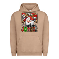 Pigment Burro Christmas junkie Santa Claus Urban Hoodie - Jasminsmagicworld