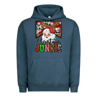 Pigment Midnight Navy Christmas junkie Santa Claus Urban Hoodie - Jasminsmagicworld
