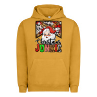 Pigment Peanut Butter Christmas junkie Santa Claus Urban Hoodie - Jasminsmagicworld