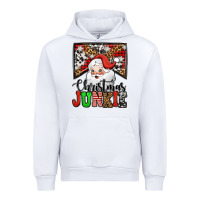 White Christmas junkie Santa Claus Urban Hoodie - Jasminsmagicworld