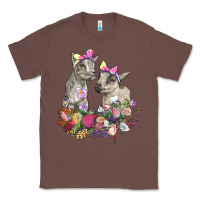 Chestnut floral baby goats Classic Tee - RanaPortraitStore