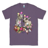 Lavender floral baby goats Classic Tee - RanaPortraitStore