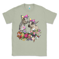 Matcha floral baby goats Classic Tee - RanaPortraitStore