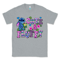 Heather Grey cute and fluffy stitch Classic Tee - AdoDesignShop