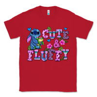 Red cute and fluffy stitch Classic Tee - AdoDesignShop