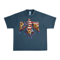 Midnight Navy thunderbird usa Urban Heavy Tee - BarkalooDesign