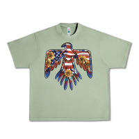 Oil Green thunderbird usa Urban Heavy Tee - BarkalooDesign