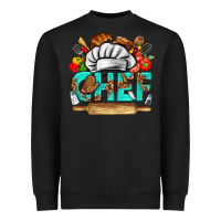 Black chef Heavyweight Sweatshirt - texasbilliewilder