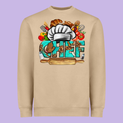 Chef Heavyweight Sweatshirt Designed By Texasbilliewilder