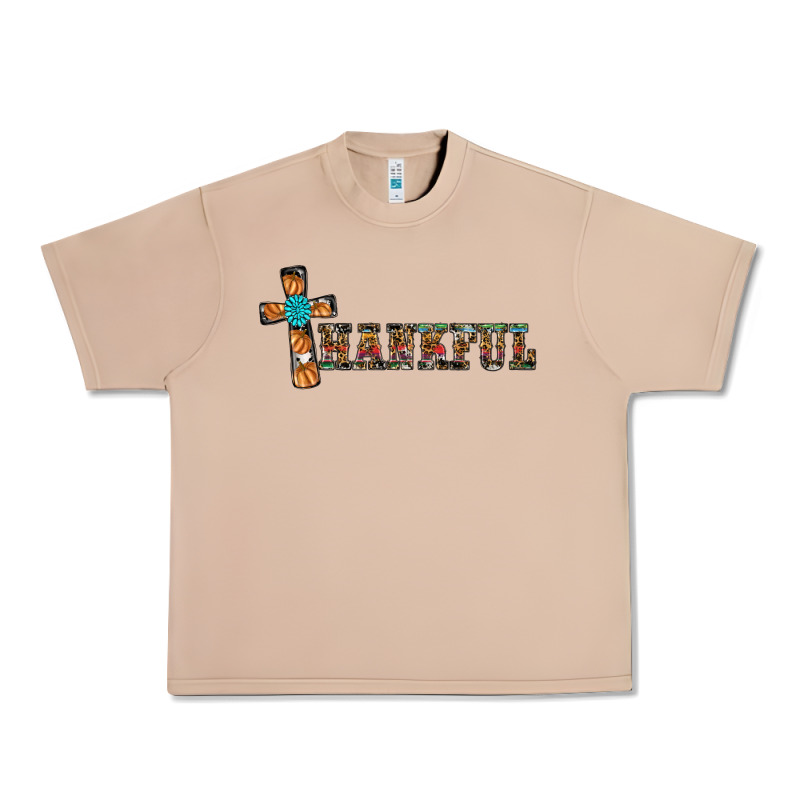 Thankful Pumpkin Cross Urban Heavy Tee by RanaPortraitStore | Teevron