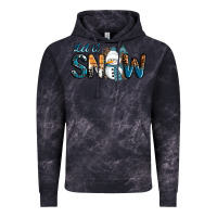 Cloud Black Let It Snow Snowman Vintage Hoodie - RanaPortraitStore