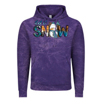 Cloud Purple Let It Snow Snowman Vintage Hoodie - RanaPortraitStore