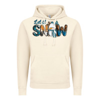 Vintage Artic Let It Snow Snowman Vintage Hoodie - RanaPortraitStore