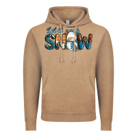 Vintage Coffee Let It Snow Snowman Vintage Hoodie - RanaPortraitStore