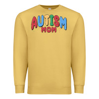 Antique Gold autism mom Premium Sweatshirt - MaliasSmallBusiness