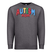 Charcoal Heather autism mom Premium Sweatshirt - MaliasSmallBusiness