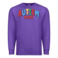 Purple autism mom Premium Sweatshirt - MaliasSmallBusiness