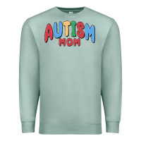 Seafoam autism mom Premium Sweatshirt - MaliasSmallBusiness