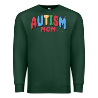 Sports Green autism mom Premium Sweatshirt - MaliasSmallBusiness