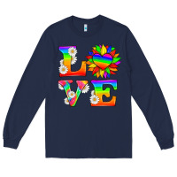 Love And Sunflower Long Sleeve Tee | Teevron