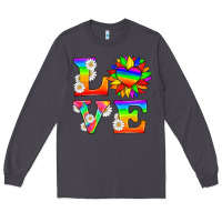 Smoke love and sunflower Long Sleeve Tee - HRA Design Shop