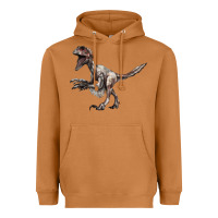 Meerkat Deinonychus Heavyweight Hoodie - LillyAllenDesigns