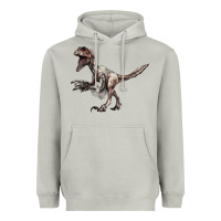 Moon Dust Deinonychus Heavyweight Hoodie - LillyAllenDesigns