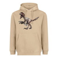 Mushroom Deinonychus Heavyweight Hoodie - LillyAllenDesigns