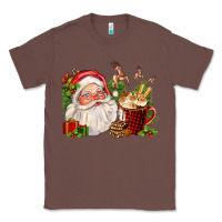 Chestnut santa and hot cocoa cup Classic Tee - FaDigitalArtStudio